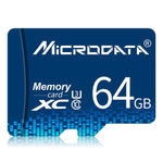 MICRODATA 64GB U3 藍色 TF（Micro SD）記憶卡，64GB