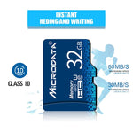 MICRODATA 128GB U3 藍色 TF（Micro SD）記憶卡，128GB