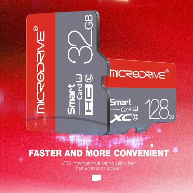 Microdrive 64GB 高速 Class 10 Micro SD(TF) 記憶卡，64GB