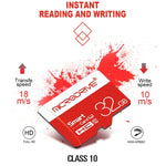 Microdrive 128GB Class 10 高速 Class 10 Micro SD(TF) 記憶卡，128GB