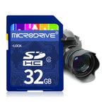 Microdrive 32GB 高速 Class 10 SD 記憶卡，適用所有帶 SD 卡槽的數位設備，32GB