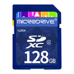 Microdrive 128GB 高速 Class 10 SD 記憶卡，適用所有帶 SD 卡槽的數位設備，128GB