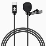 YICHUANG YC-LM10 USB-C / Type-C 智能降噪電容領夾麥克風，線長：1.5m，YC-LM10