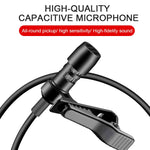 YICHUANG YC-LM10 USB-C / Type-C 智能降噪電容領夾麥克風，線長：1.5m，YC-LM10