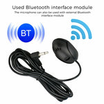 ZJ010MR 單聲道 2.5mm 斜頭插頭 車用導航 GPS 喇叭外接藍牙麥克風，長度：3米，2.5mm
