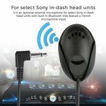 ZJ010MR 單聲道 2.5mm 斜頭插頭 車用導航 GPS 喇叭外接藍牙麥克風，長度：3米，2.5mm