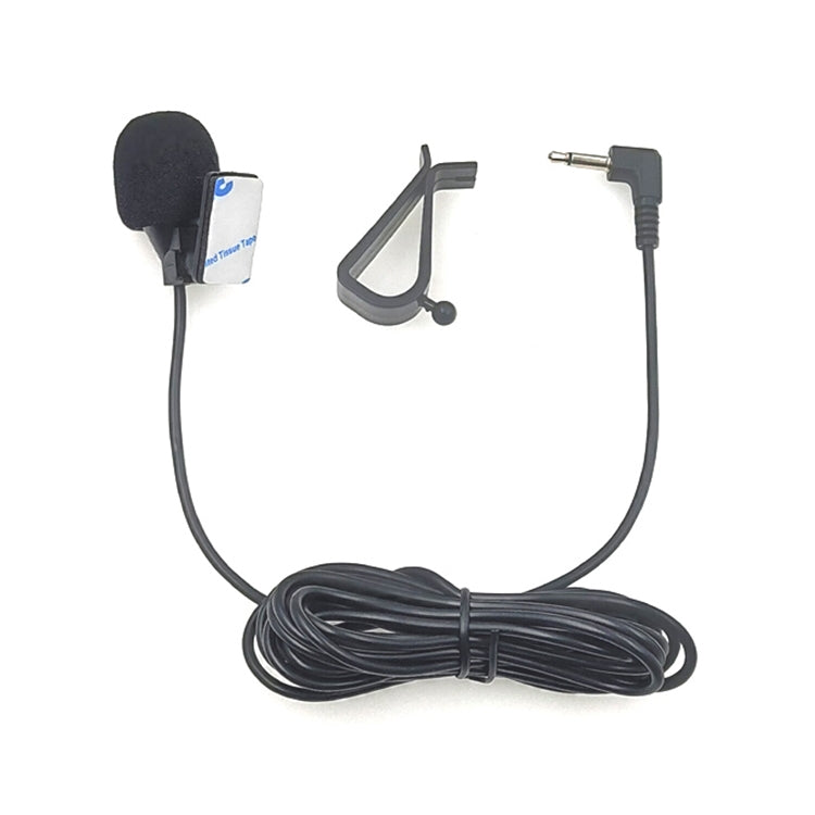 ZJ015MR 單聲道 2.5mm 斜頭插頭 車用導航 DVD 外接麥克風，長度：3米，單聲道 2.5mm 斜頭