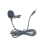 ZJ031MR 單聲道 2.5mm 直插導遊擴音器領夾有線麥克風，長度：1.5米，2.5mm