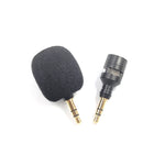 ZJ052MR-01 立體聲 3.5mm 手機 平板 遊戲機 迷你直插麥克風，立體聲