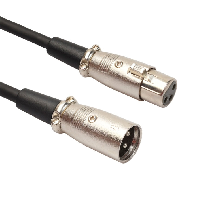 5米 3針 XLR 公頭轉 XLR 母頭 麥克風線，長度：5米