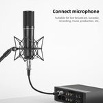5m  3-Pin XLR Male to XLR Female Microphone Cable, Length: 5m