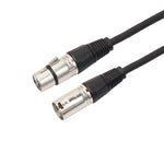 3米 3針 XLR 公頭轉 XLR 母頭 麥克風線，長度：3米