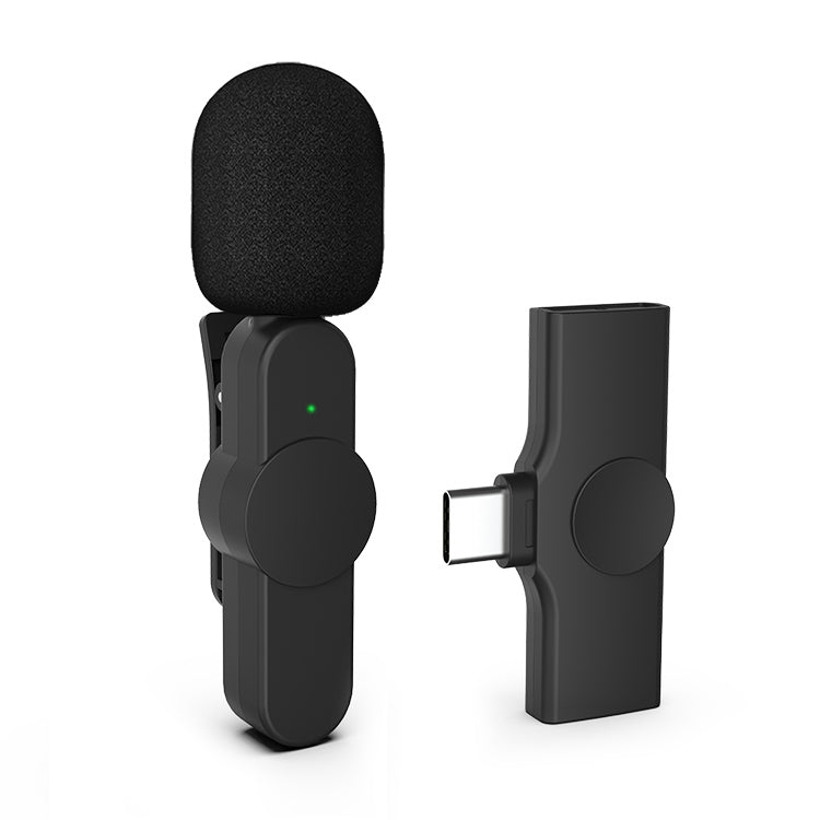 EP033T USB-C / Type-C 接口領夾式無線廣播麥克風，EP033T Type-C