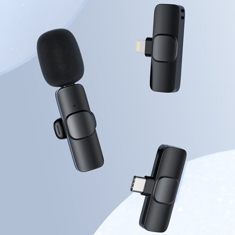Type-C / USB-C 接口迷你無線領夾麥克風，Type-C