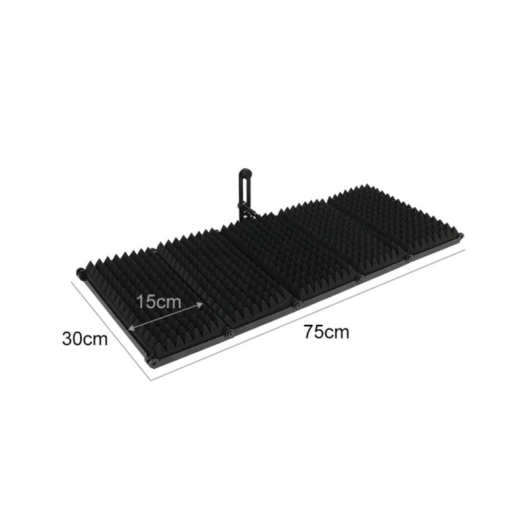 XTUGA P75可折疊錄音麥克風隔音罩，P75