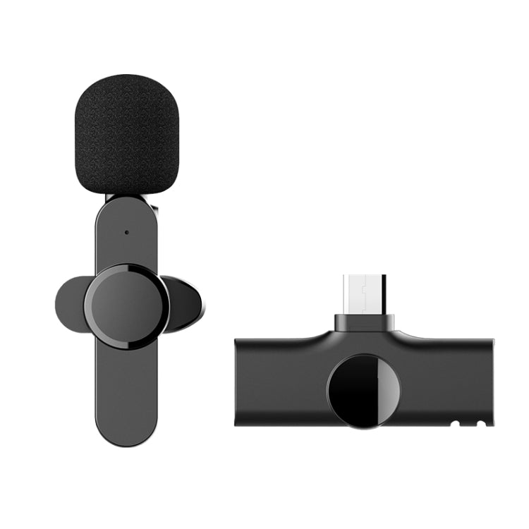 Type-C / USB-C介面直播無線領夾麥克風，Type-C