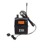 XTUGA RW2080 UHF無線舞台歌手入耳監聽系統單接收器，RW2080接收器背包
