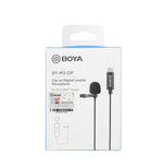 BOYA BY-M3-OP 適用於 DJI OSMO Pocket 的夾式數位領夾麥克風，BY-M3-OP