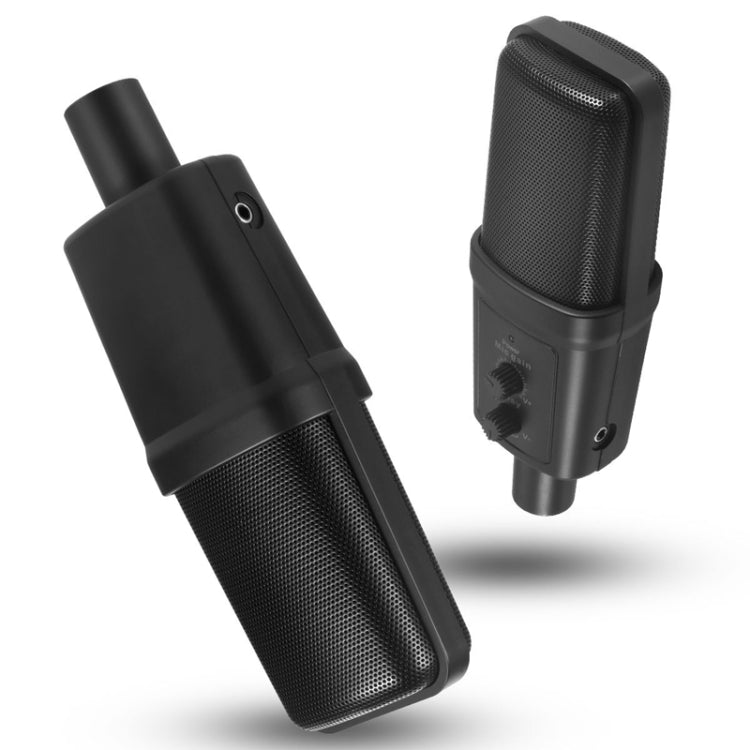 Yanmai SF-970 專業電容式錄音麥克風，附三腳架支架及 USB 線，線長：1.8m