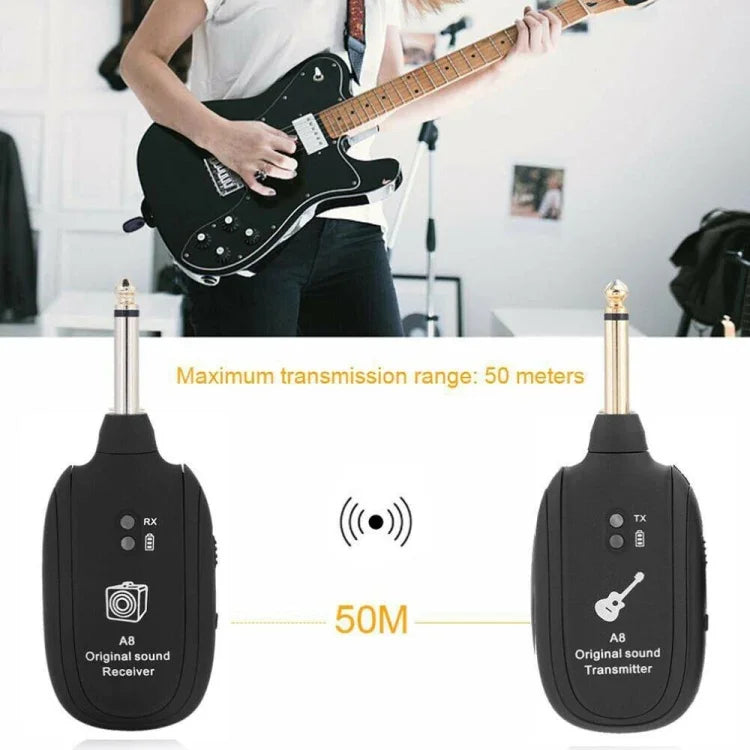 電吉他無線音頻拾音無線傳輸系統，吉他無線音頻拾音