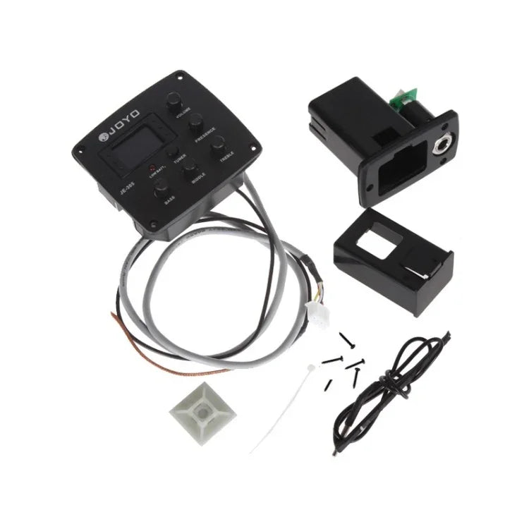JOYO JE-305 電吉他拾音器 4頻段均衡前置放大器調音器 拾音器均衡器，JE-305
