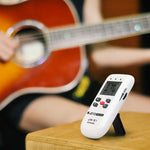 JOYO JM-91 迷你便攜多功能人聲節拍器 電子數位節拍器 音調產生器調音器，適用於吉他、小提琴、烏克麗麗，JM-91（白色）