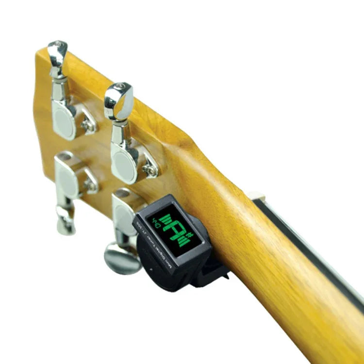 JOYO JT-306 迷你數位 LCD 夾式調音器，適用於原聲電吉他、貝斯、小提琴、烏克麗麗，JT-306