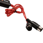 WERSI UM-18 USB MIDI 線 MidiPort MIDI 線 電子鋼琴 電子鼓 音樂編輯線，長度：2米