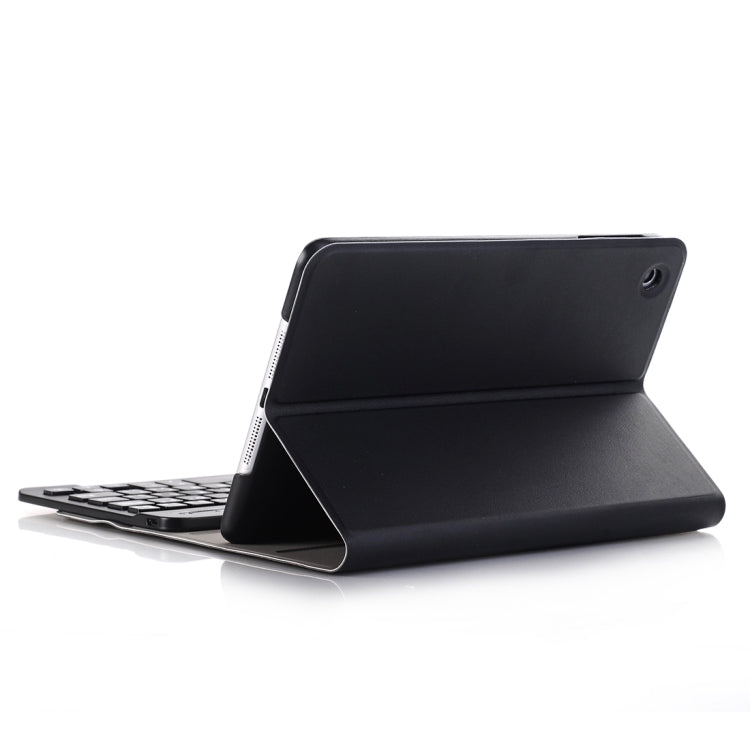 A03 適用於 iPad mini 3 / 2 / 1 通用超薄 ABS 橫向翻蓋平板保護套 + 藍牙鍵盤