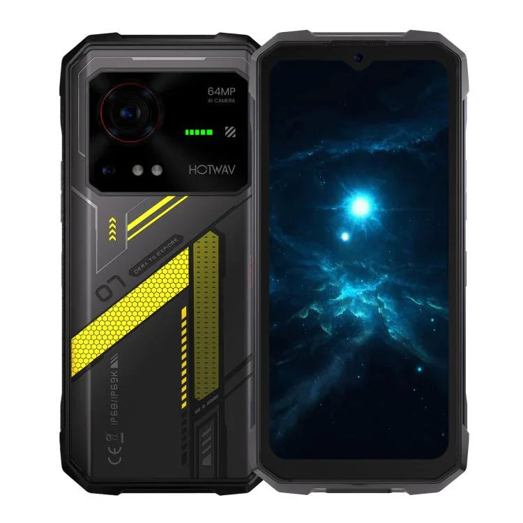 HOTWAV Hyper 7 防護型手機，8GB+256GB，10800mAh，6.6 吋 Android 14 MediaTek Dimensity 7050 5G，網絡：5G，OTG，NFC