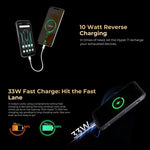 HOTWAV Hyper 7 防護型手機，8GB+256GB，10800mAh，6.6 吋 Android 14 MediaTek Dimensity 7050 5G，網絡：5G，OTG，NFC