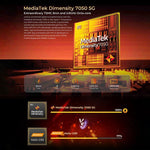 HOTWAV Hyper 7 防護型手機，8GB+256GB，10800mAh，6.6 吋 Android 14 MediaTek Dimensity 7050 5G，網絡：5G，OTG，NFC
