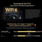 HOTWAV Hyper 7 防護型手機，8GB+256GB，10800mAh，6.6 吋 Android 14 MediaTek Dimensity 7050 5G，網絡：5G，OTG，NFC