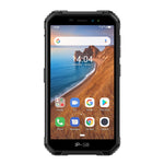 IP68/IP69K 防水防塵防震，臉部識別，4000mAh 電池，5.0 吋 Android 9.0 MTK6580A/W 四核心最高 1.3GHz，網路：3G，Armor X6 2GB+16GB