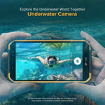 IP68/IP69K 防水防塵防震，臉部識別，4000mAh 電池，5.0 吋 Android 9.0 MTK6580A/W 四核心最高 1.3GHz，網路：3G，Armor X6 2GB+16GB