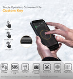 IP68/IP69K 防水防塵防震，臉部識別，4000mAh 電池，5.0 吋 Android 9.0 MTK6580A/W 四核心最高 1.3GHz，網路：3G，Armor X6 2GB+16GB