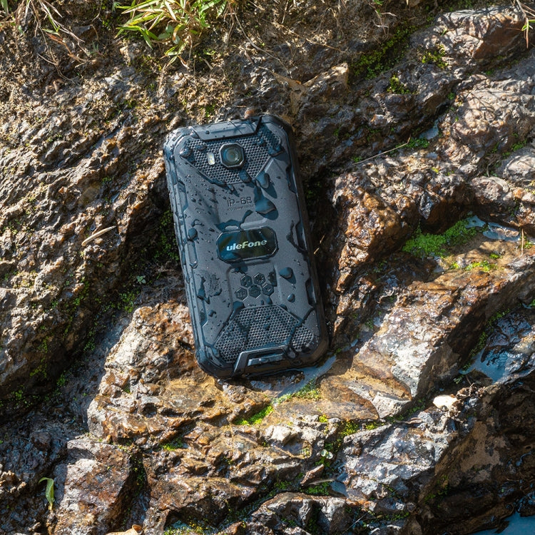 IP68/IP69K 防水防塵防震，臉部識別，4000mAh 電池，5.0 吋 Android 9.0 MTK6580A/W 四核心最高 1.3GHz，網路：3G，Armor X6 2GB+16GB