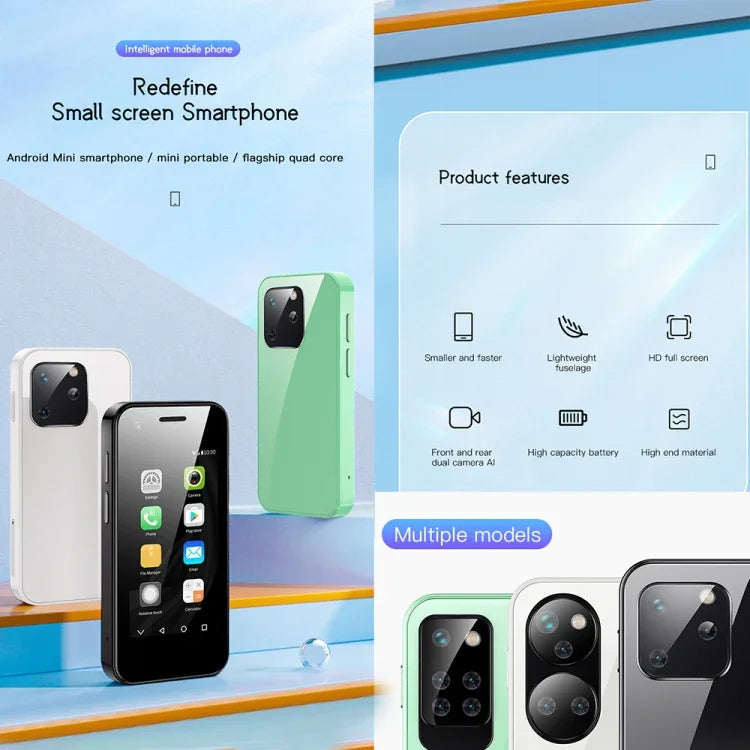2.5 吋 MTK6580 四核心最高 1.3GHz，藍牙，WiFi，FM，網路：3G，雙 SIM，P40