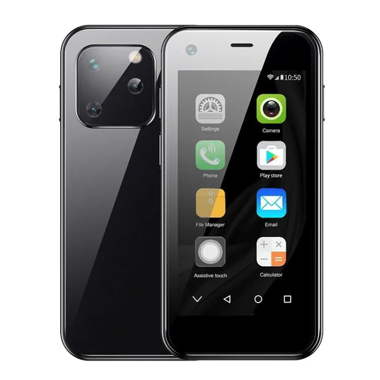 2.5 吋 MTK6580 四核心最高 1.3GHz，藍牙，WiFi，FM，網路：3G，雙 SIM，XS13