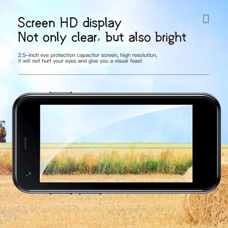 2.5 吋 MTK6580 四核心最高 1.3GHz，藍牙，WiFi，FM，網路：3G，雙 SIM，XS13