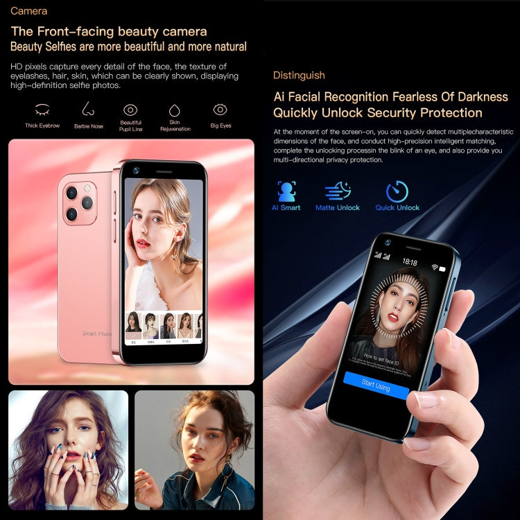 3.0 吋 Android 10.0 MTK6750 八核心，藍牙，WiFi，OTG，網路：4G，雙 SIM，支援 Google Play，2GB+16GB