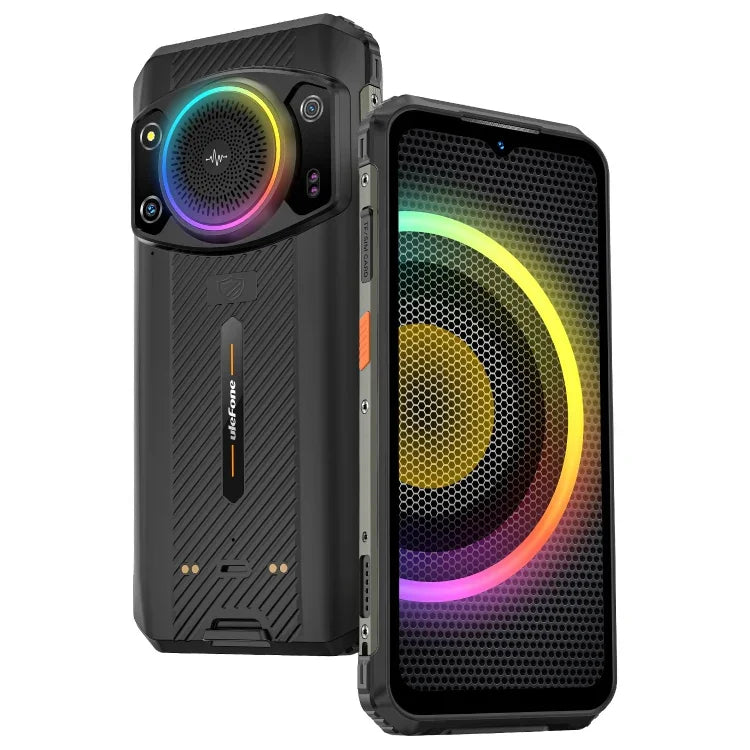 雙後置鏡頭，IP68/IP69K 防水防塵防震，臉部 ID 與指紋識別，6.58 吋 Android 13 MediaTek Helio G99 八核心最高 2.2GHz，網絡：4G，OTG，NFC，全球版含 Google Play，Armor 21