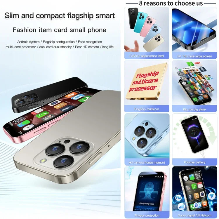 SOYES XS18 Pro，2GB+16GB，3.0 吋 Android 9.0 MTK6580 四核心，網路：3G，雙 SIM，XS18 Pro