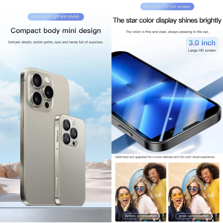 SOYES XS18 Pro，2GB+16GB，3.0 吋 Android 9.0 MTK6580 四核心，網路：3G，雙 SIM，XS18 Pro