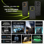 Ulefone Armor X31 Pro 5G，8GB+256GB，夜視，IP68/IP69K 耐用手機，6.56 吋 Android 14 聯發科 Dimensity 6300 八核心，網路：5G，NFC，OTG，Armor X31 Pro