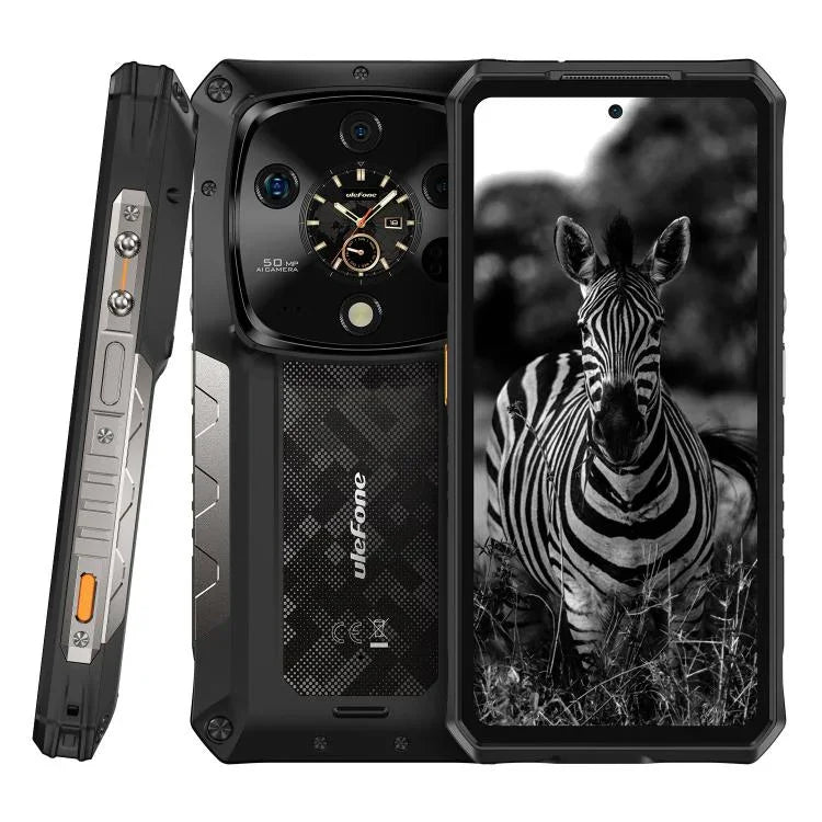 Ulefone Armor 28 Ultra 防護型手機，16GB+1TB，夜視，10600mAh，6.67 吋 Android 14 MediaTek Dimensity 9300+ 八核心，網絡：5G，NFC，Armor 28 Ultra