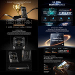 Ulefone Armor 28 Ultra 熱感版本 防護型手機，16GB+1TB，夜視，10600mAh，6.67 吋 Android 14 MediaTek Dimensity 9300+ 八核心，網絡：5G，NFC，Armor 28 Ultra 熱感版本