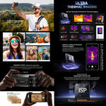 Ulefone Armor 28 Ultra 熱感版本 防護型手機，16GB+1TB，夜視，10600mAh，6.67 吋 Android 14 MediaTek Dimensity 9300+ 八核心，網絡：5G，NFC，Armor 28 Ultra 熱感版本