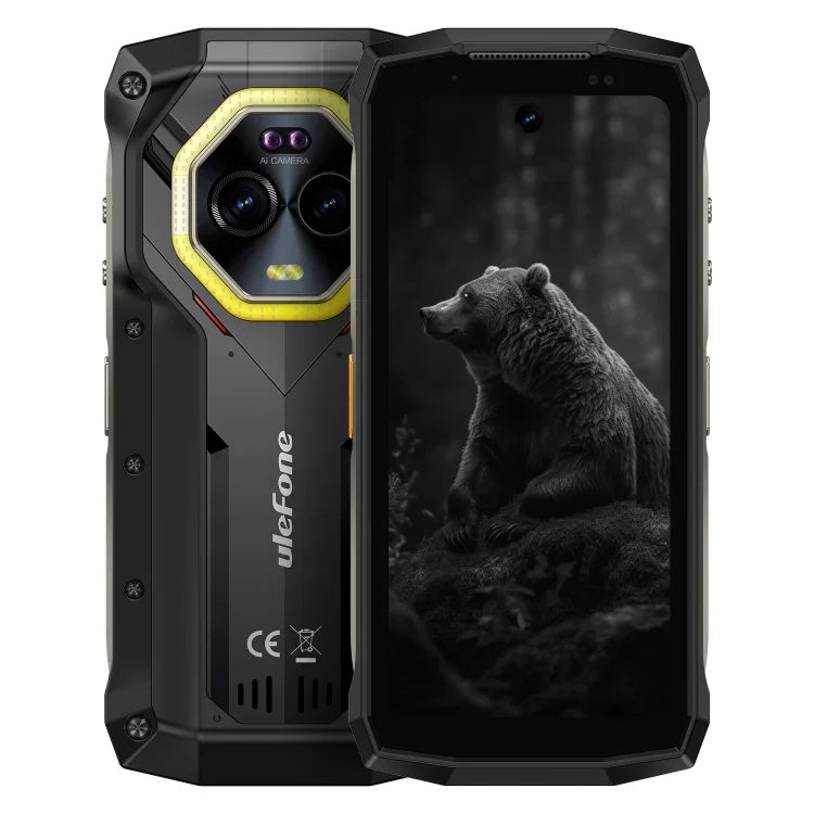Ulefone Armor Mini 20，夜視，8GB+256GB，IP68/IP69K 耐用手機，4.7 吋 Android 14 聯發科 Dimensity 6300 八核心，網路：4G，NFC，OTG，Armor Mini 20