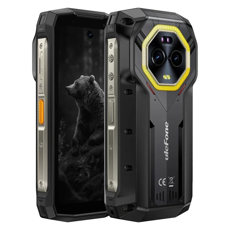 Ulefone Armor Mini 20，夜視，8GB+256GB，IP68/IP69K 耐用手機，4.7 吋 Android 14 聯發科 Dimensity 6300 八核心，網路：4G，NFC，OTG，Armor Mini 20